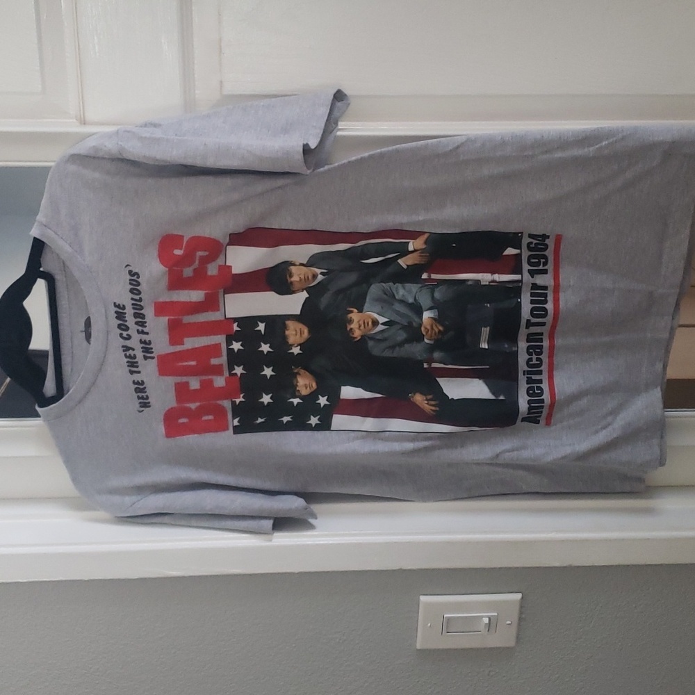 THE BEATLES band tee Indie Sleeze. Grunge - Picture 2 of 4